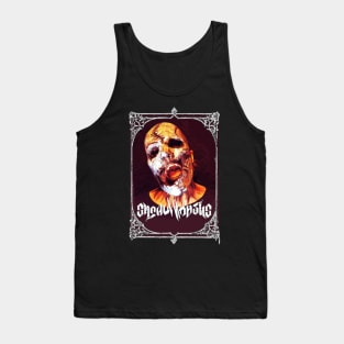 Stitched Red Angel Mask Tank Top